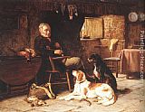 James Clarke Waite A Rest Well Earned painting